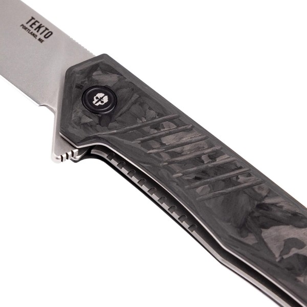 Нож Tekto Knives F1 Alpha Black/Silver