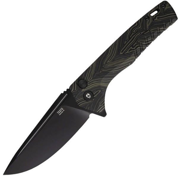 Нож Tekto Knives F3 Charlie Damascus Black