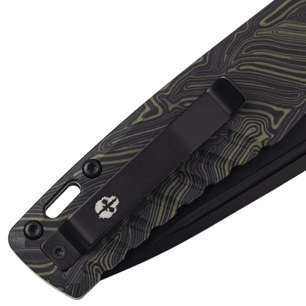 Нож Tekto Knives F3 Charlie Damascus Black