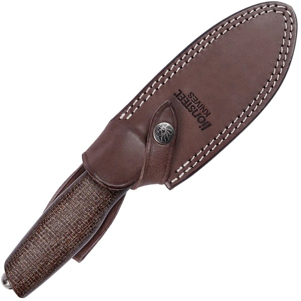 Ніж Lionsteel Acha M390 Micarta Natural Brown