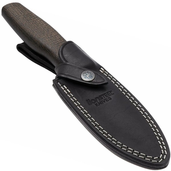 Нож Lionsteel Acha M390 BB Micarta Green