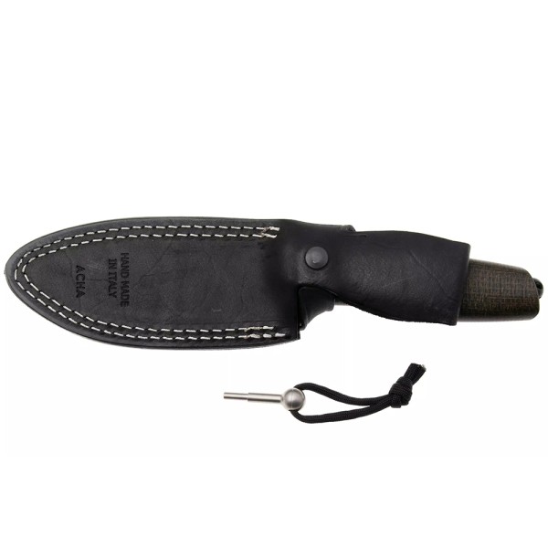 Нож Lionsteel Acha M390 BB Micarta Green