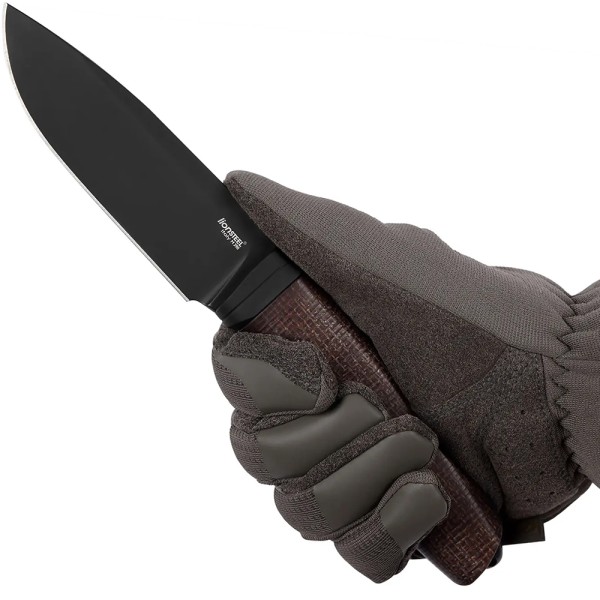 Нож Lionsteel Acha M390 BB Micarta Natural Brown