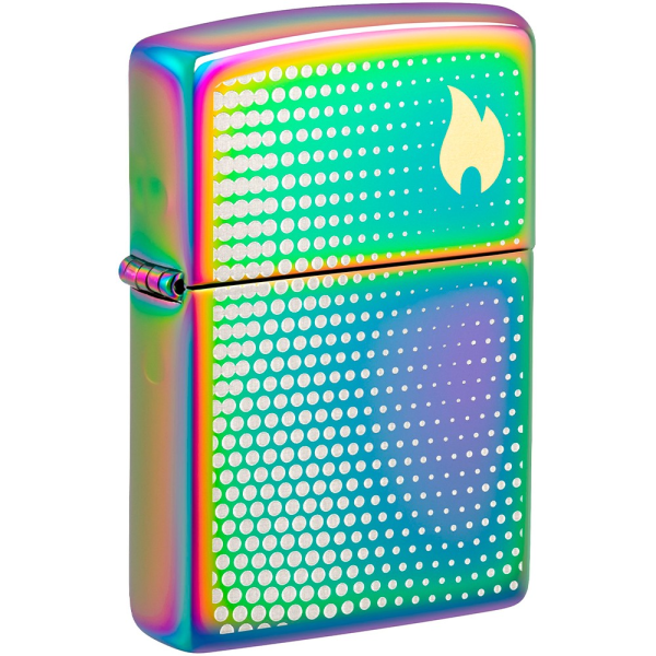 Зажигалка Zippo 151 Dots and Flame Design