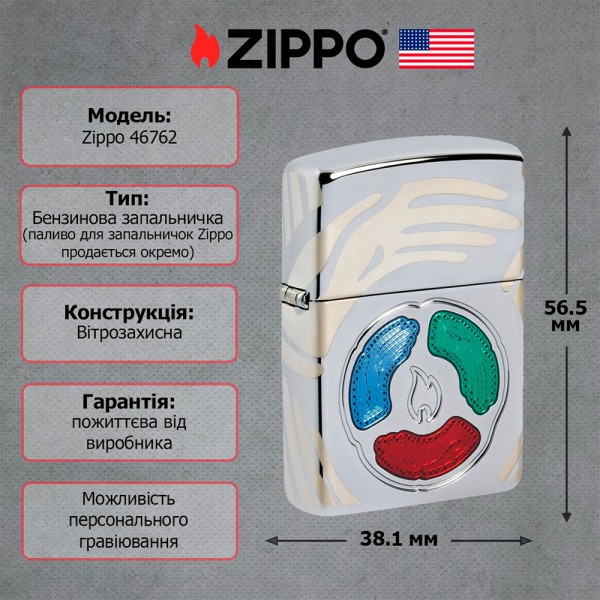 Зажигалка Zippo 46762 Armor 2025 Collectible of the Year