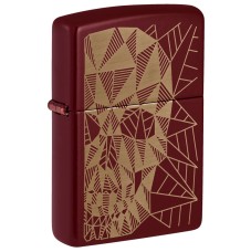 Запальничка Zippo 46835 Geometric Skull Design