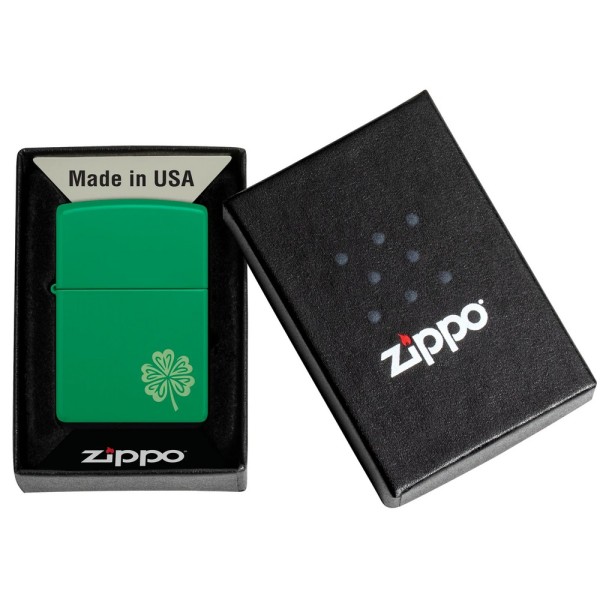 Зажигалка Zippo 46850 Lucky Clover Design