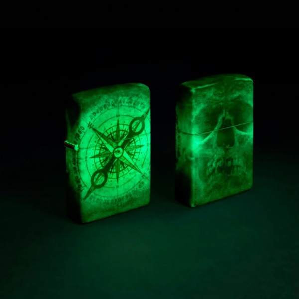 Зажигалка Zippo Compass Ghost Design 48562