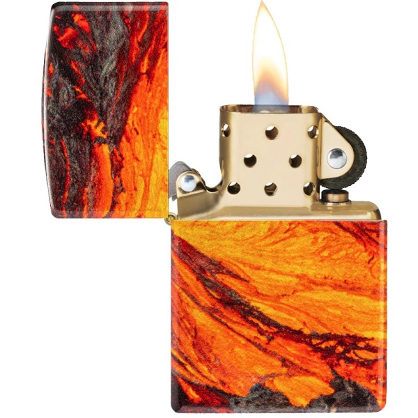 Зажигалка Zippo Lava Flow Design 48622