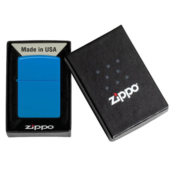 Зажигалка Zippo Regular Sky Blue Matte 48628