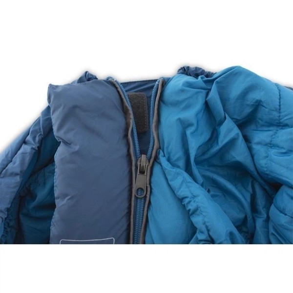 Cпальник-одеяло Pinguin Blizzard Junior PFM 150 Blue Left Zip