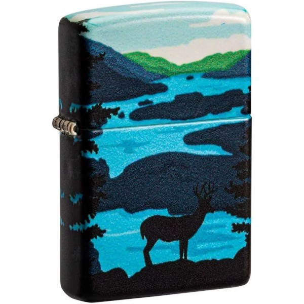 Зажигалка Zippo 49352 Deer Landscape Design 49483