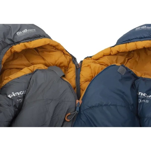 Cпальник Pinguin Expert CCS 185 Grey Left Zip