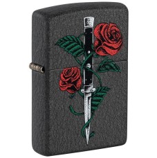 Запальничка Zippo 236 Rose Dagger Tattoo Design