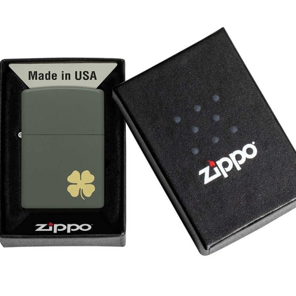 Зажигалка Zippo Four Leaf Clover Design 49796