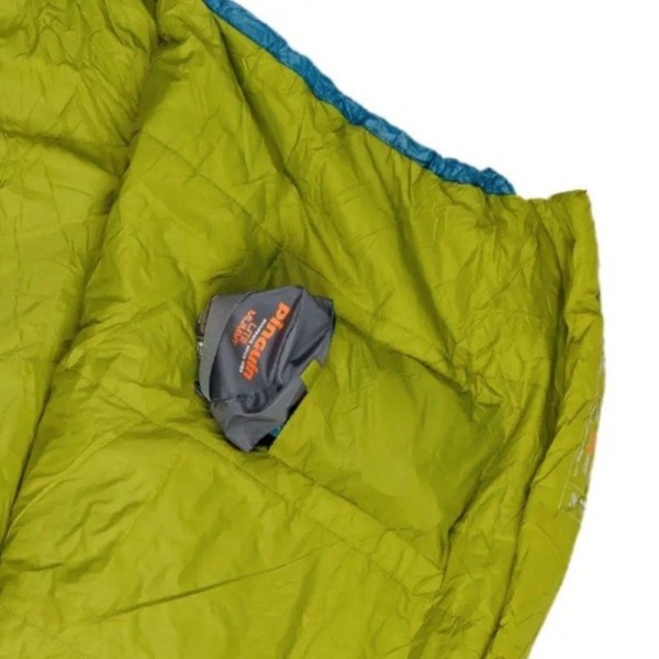 Cпальник Pinguin Lite Mummy CCS 185 Petrol Right Zip