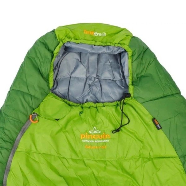 Cпальник Pinguin Mistral PFM 185 Green Left Zip