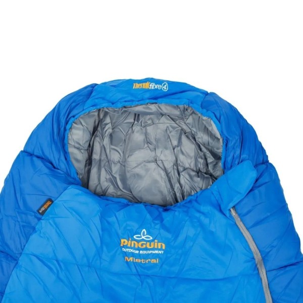 Cпальник Pinguin Mistral PFM 195 Blue Left Zip