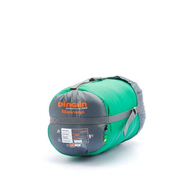 Спальник-ковдра Pinguin Savana PFM 185 Green Right Zip