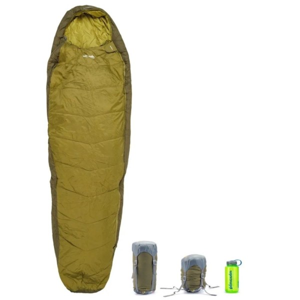 Спальник Pinguin Tramp PFM 185 Khaki Right Zip