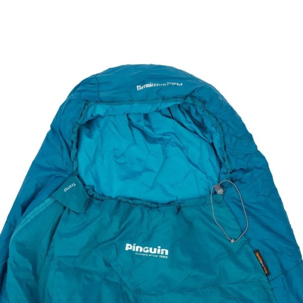Спальник Pinguin Tramp PFM 195 Petrol Right Zip