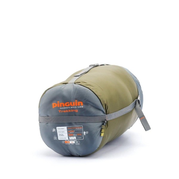 Спальник Pinguin Trekking PFM 205 Khaki Right Zip