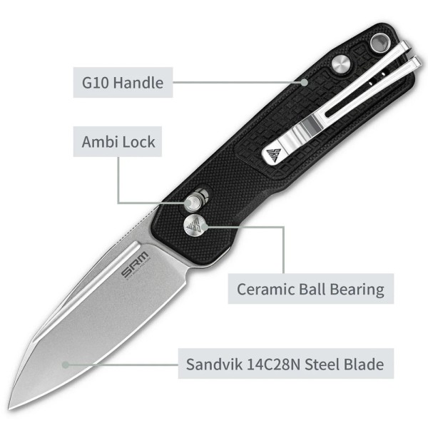 Нож SRM Scout 7229-GB