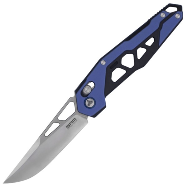Нож SRM Mecha 9225-GI D2/G10 Голубой