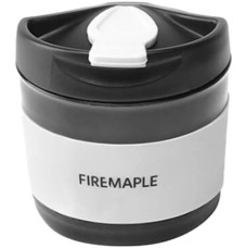 Кружка FM Silicone Collapsible Coffee Cup 350ml Black/White