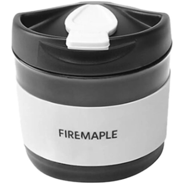 Кружка FM Silicone Collapsible Coffee Cup 350ml Black/White