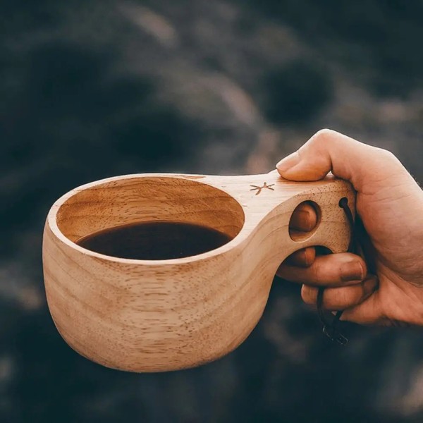 Кружка FM Ancest Bushcraft Wooden