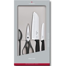 Набор кухонных ножей Victorinox Swiss Classic, (4 предмета), 6.7133.4G