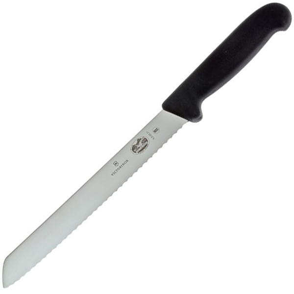 Нож для хлеба Victorinox Fibrox, серрейтор, 21 см, 5.2533.21