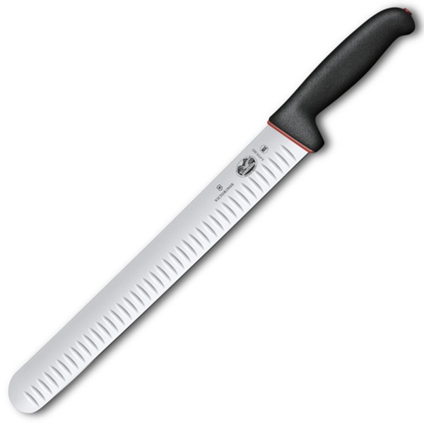 Нож кухонный для нарезки слайсами Victorinox Dual Grip, 30 см Черный, 5.4723.30