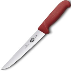 Ніж обвалювальний Victorinox Fibrox 18 см, червоний, 5.5501.18