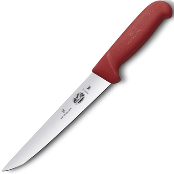 Нож обвалочный Victorinox Fibrox 20 см, красный, 5.5501.20