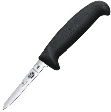 Ніж обробний для дичини Victorinox Fibrox 8 см, чорний 5.5903.08M