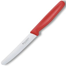 Нож для томатов Victorinox Standart, серрейтор 11 см, красный 5.0831
