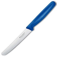 Нож для томатов Victorinox Standart, серрейтор 11 см, синий 5.0832