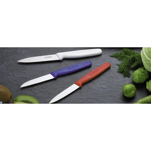Нож для чистки овощей Victorinox Standart, 8 см, красный 5.0601