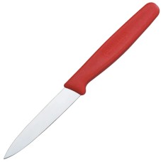 Нож для чистки овощей Victorinox Standart, 8 см, красный 5.0601