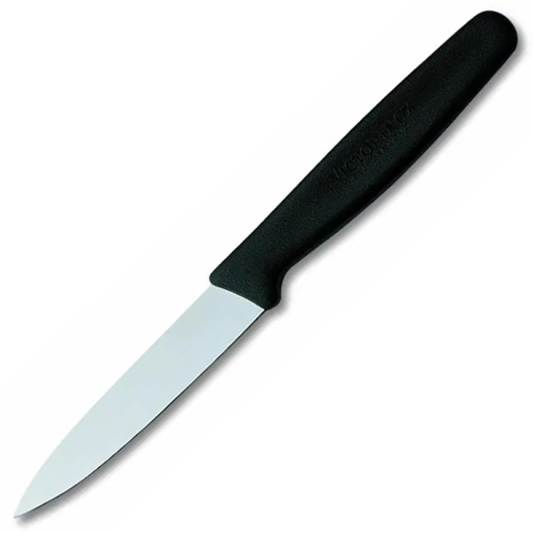 Нож для чистки овощей Victorinox Standart, 8 см, чёрный 5.0603