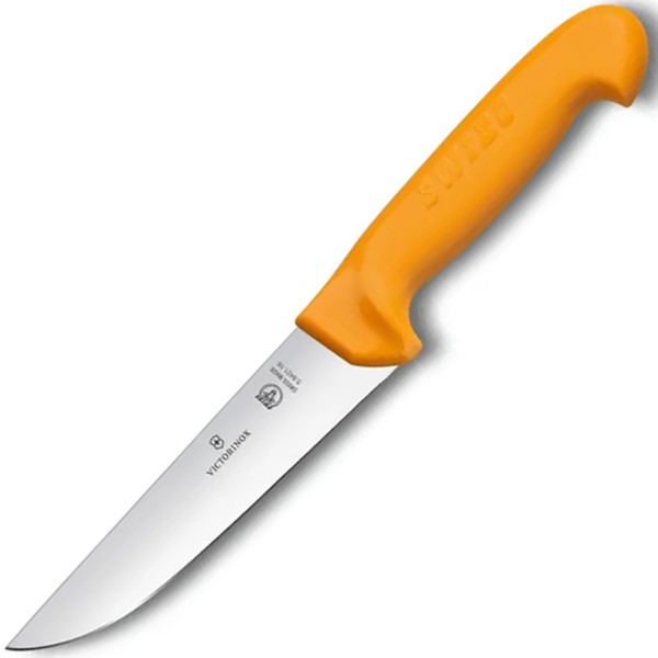 Нож разделочный Victorinox Swibo, Butcher, оранжевый, 18 см, 5.8421.18