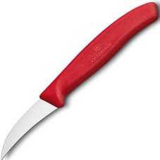 Нож для чистки овощей Victorinox SwissClassic, 6 см, красный, 6.7501.C1