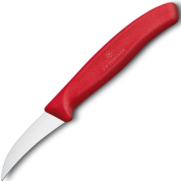 Нож для чистки овощей Victorinox SwissClassic, 6 см, красный, 6.7501.C1