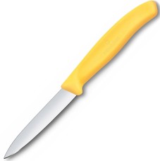 Нож для чистки овощей Victorinox SwissClassic, 8 см, жёлтый, 6.7608.C1