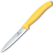 Нож для чистки овощей Victorinox SwissClassic, 10 см, желтый, 6.7708.C1
