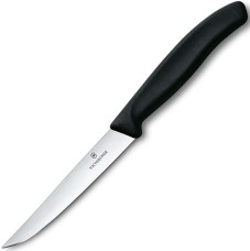 Нож для стейка Victorinox SwissClassic 11 см, чёрный, 6.7203