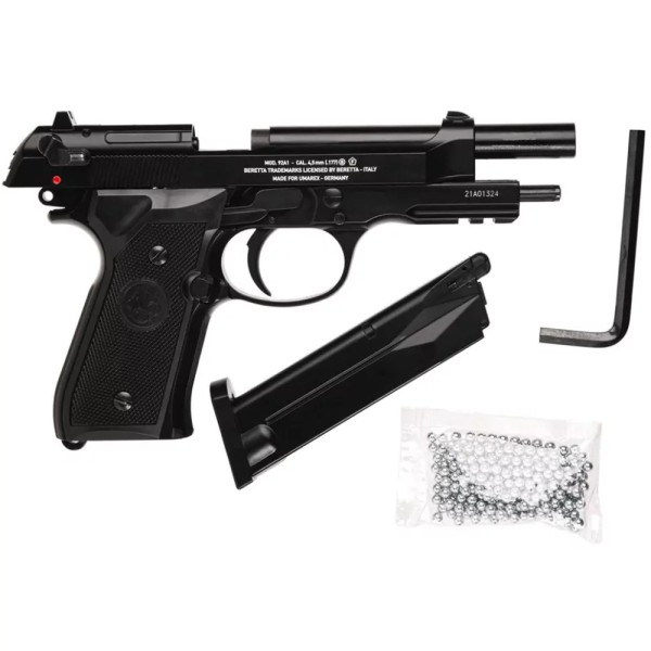 Пневматический пистолет Umarex Beretta Mod. M92 A1 Blowback кал.4,5мм (с затвор. задержкой), 5.8144