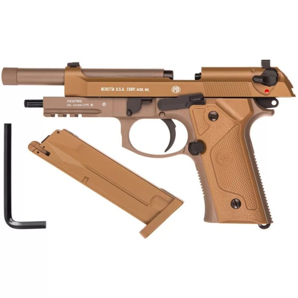 Пневматический пистолет Umarex Beretta Mod. M9A3 FM Blowback кал.4,5мм (з затвор. задержкой), 5.8350